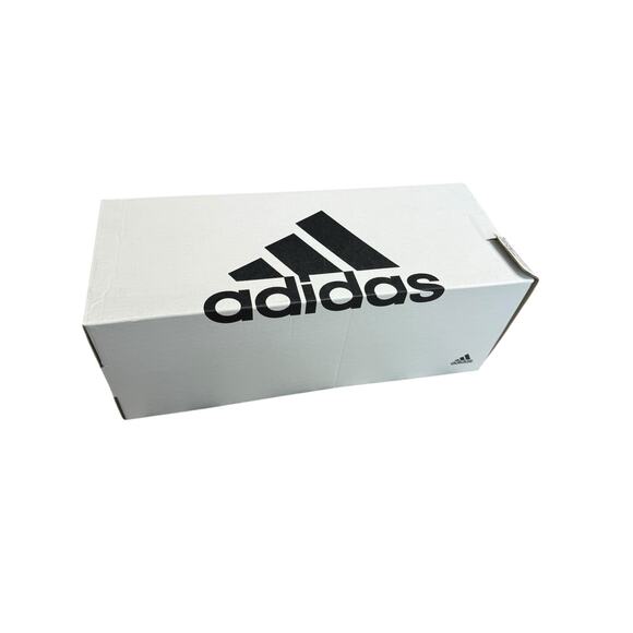 NEW Adidas Adissage Slides Sandals Grey White Men's US 18 Pool Shoes Comfort - Picture 6 of 7